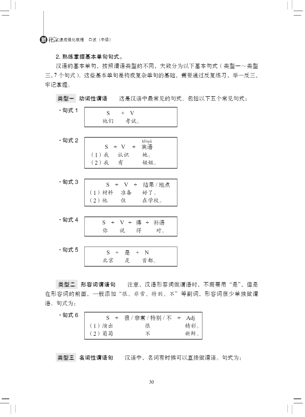 Sample pages of A Short Intensive Course of New HSK Speaking Test (Intermediate Level) (with audios) (ISBN:9787561940143)