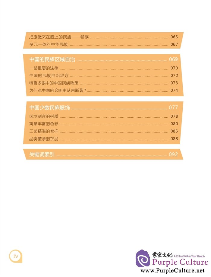 Sample pages of Meet China: 56 ETHNIC GROUPS OF CHINA (ISBN:9787561940969)