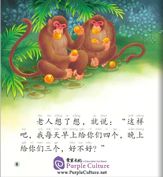 Sample pages of Elementary's Level: Idioms and Their Stories: Chinese Idioms about Monkeys and Their Related Stories (with CD) (ISBN:9787561935118)