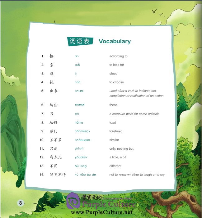 Sample pages of Elementary's Level: Idioms and Their Stories: Chinese Idioms about Horses and Their Related Stories (with CD-Rom) (ISBN:9787561935149)
