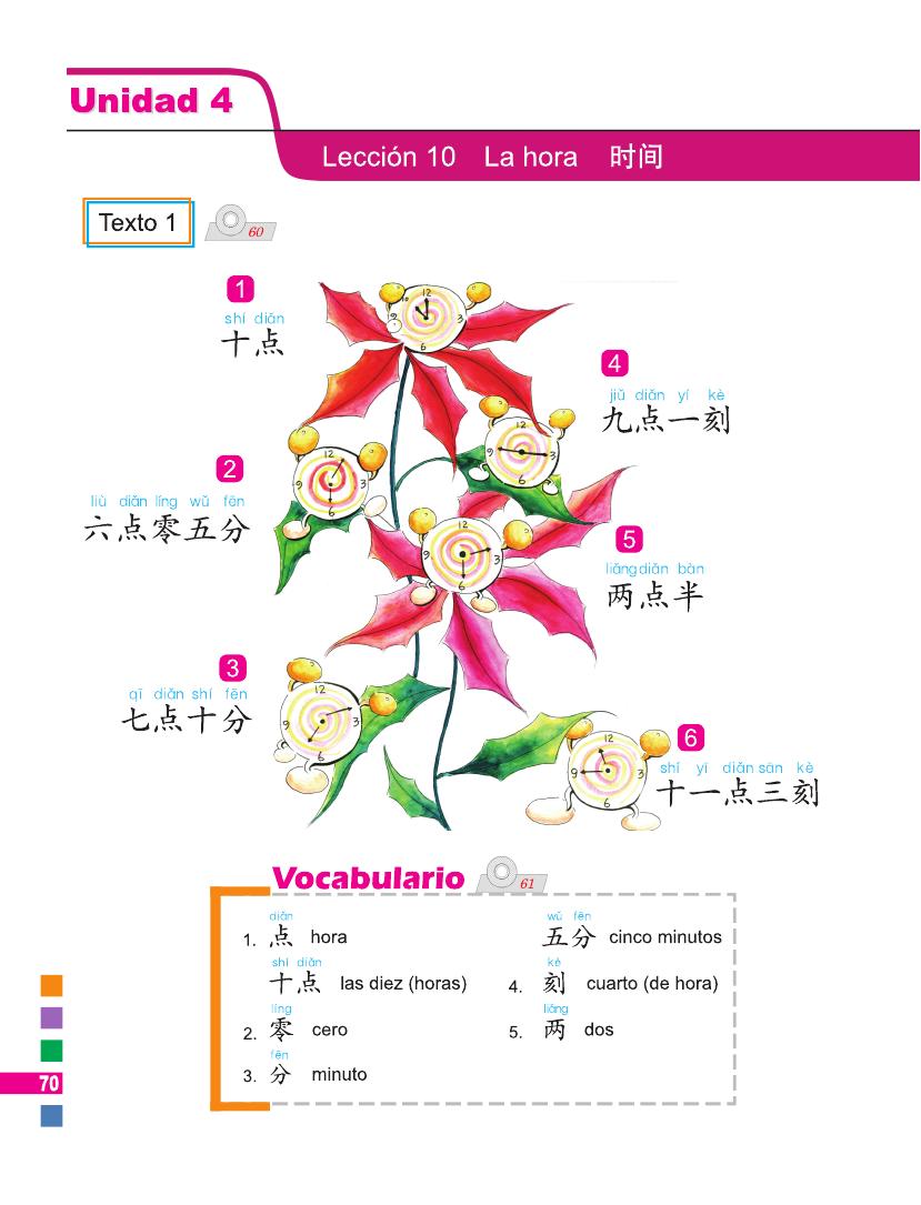 Sample pages of Easy Steps to Chinese (Spanish Edition) Textbook 1 (ISBN:9787561938935)