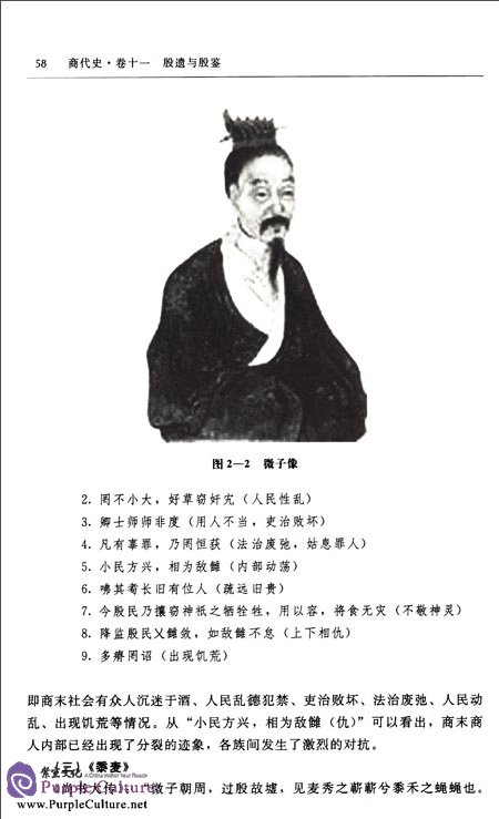 Sample pages of The Selected Works of CASS: History and Archaeology: History of Shang Dynasty Vol 11 Offspring and Lessons of Yin Dynasty (ISBN:9787500495031)