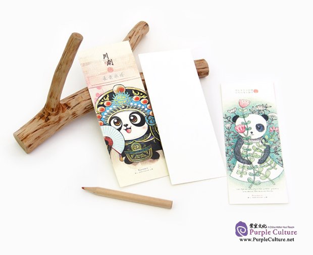 Table of contents: Hand-Painted Bookmark: Cute Panda (3 pieces)