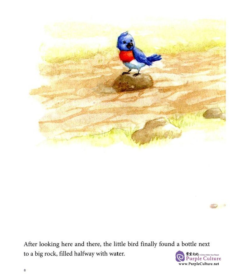 Sample pages of My First Chinese Storybooks: Animals - A Little Bird Drinks Water (ISBN:9787513810050)