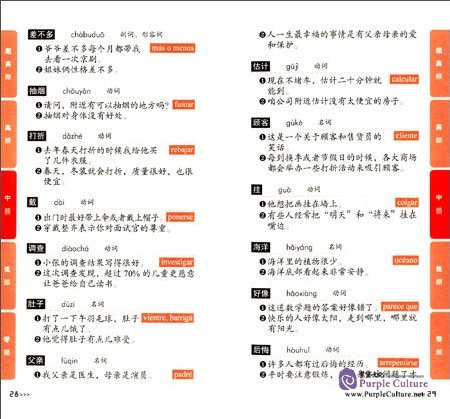 Sample pages of Método avanzado de aprendizaje del vocabulario HSK 4 (ISBN:9787513810333, 7513810338)