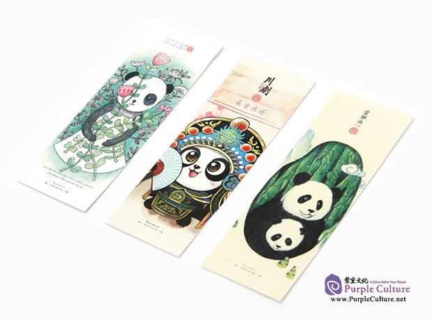 Table of contents: Hand-Painted Bookmark: Cute Panda (3 pieces)