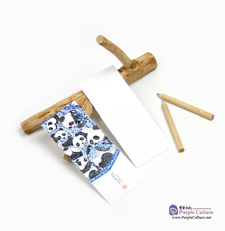 Table of contents: Hand-Painted Bookmark: Cute Panda (3 pieces)