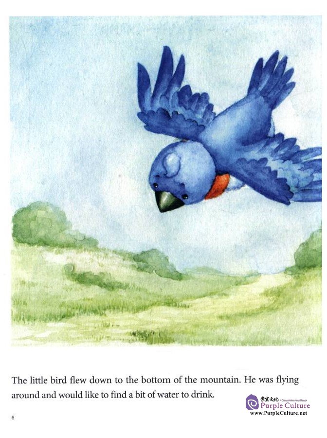 Sample pages of My First Chinese Storybooks: Animals - A Little Bird Drinks Water (ISBN:9787513810050)