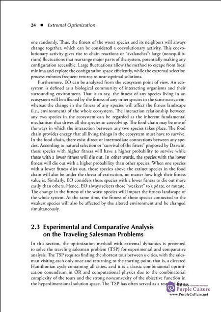 Sample pages of Extremal Optimization: Fundamentals. Algorithms and Applications (ISBN:9787122270016)