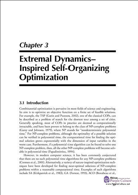 Sample pages of Extremal Optimization: Fundamentals. Algorithms and Applications (ISBN:9787122270016)