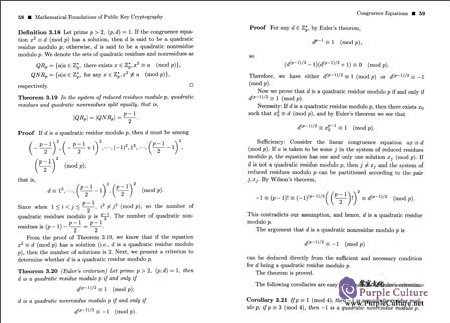 Sample pages of Mathematical Foundations of Public Key Crytography (ISBN:9787030474308)