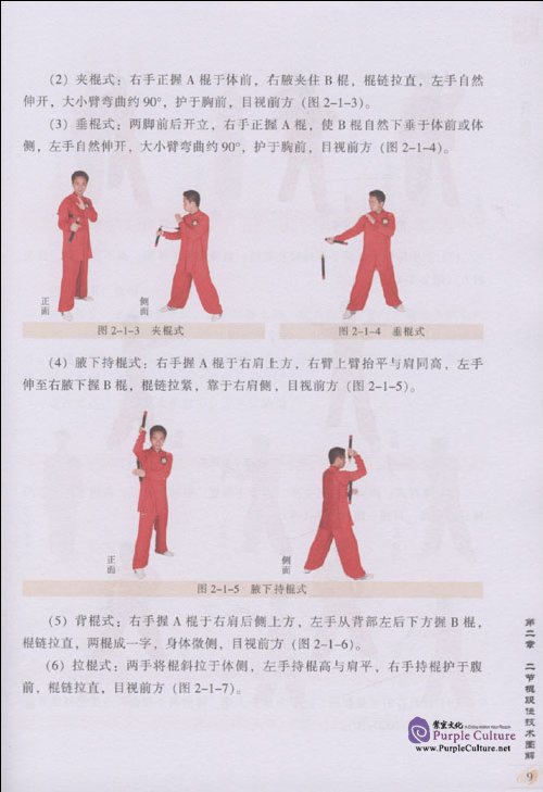 Sample pages of Textbook Series of Chinese Wushu Duanwei System: Erjiegun (with DVD) (ISBN:9787040258165)