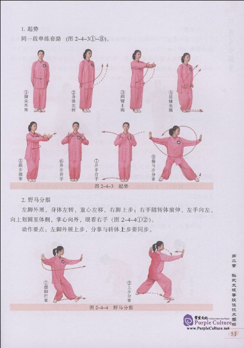Sample pages of Textbook Series of Chinese Wushu Duanwei System: Sun-style Taijiquan (with DVD) (ISBN:9787040258196)