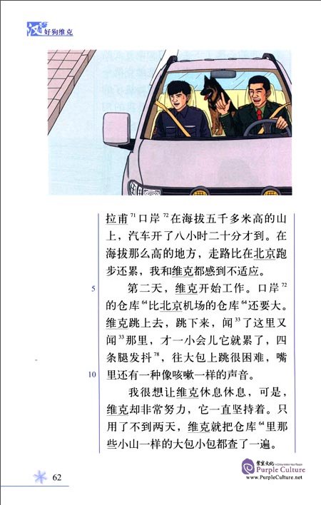 Sample pages of Chinese Breeze Graded Reader Series: Level 4 1100 Words Level - Vick the Good Dog (ISBN:9787301275627)