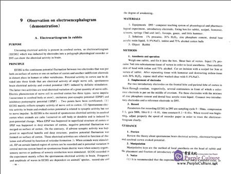 Sample pages of Experiment and Guide for Physiology (ISBN:9787506728447)