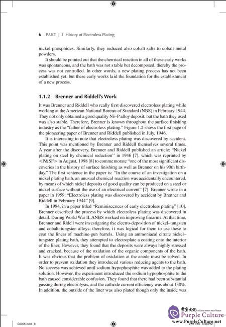 Sample pages of Amorphous and Nano Alloys Electroless Depositions:Technology,Composition,Structure and Theory (ISBN:9787122291608)
