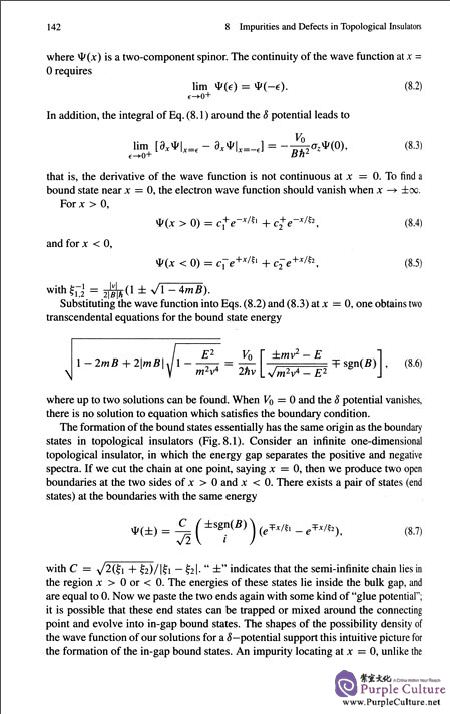 Sample pages of Topological Insulators: Dirac Equation in Condensed Matters (ISBN:9787519219543, 7519219542)