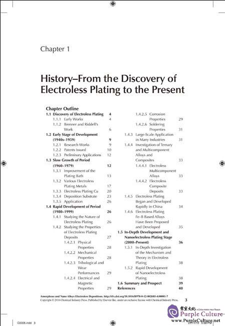 Sample pages of Amorphous and Nano Alloys Electroless Depositions:Technology,Composition,Structure and Theory (ISBN:9787122291608)