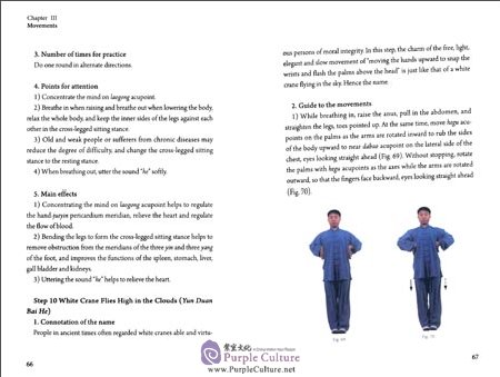 Sample pages of Health Qigong: 12-Step Daoyin Health Preservation Exercises (with CD) (ISBN:7119078690, 9787119078694)