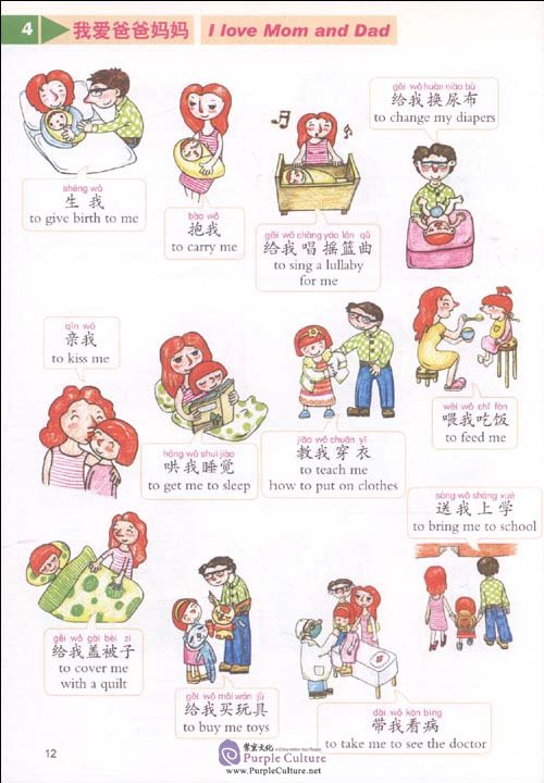 Sample pages of My Little Chinese Picture Dictionary (ISBN:7100067278, 9787100067270)
