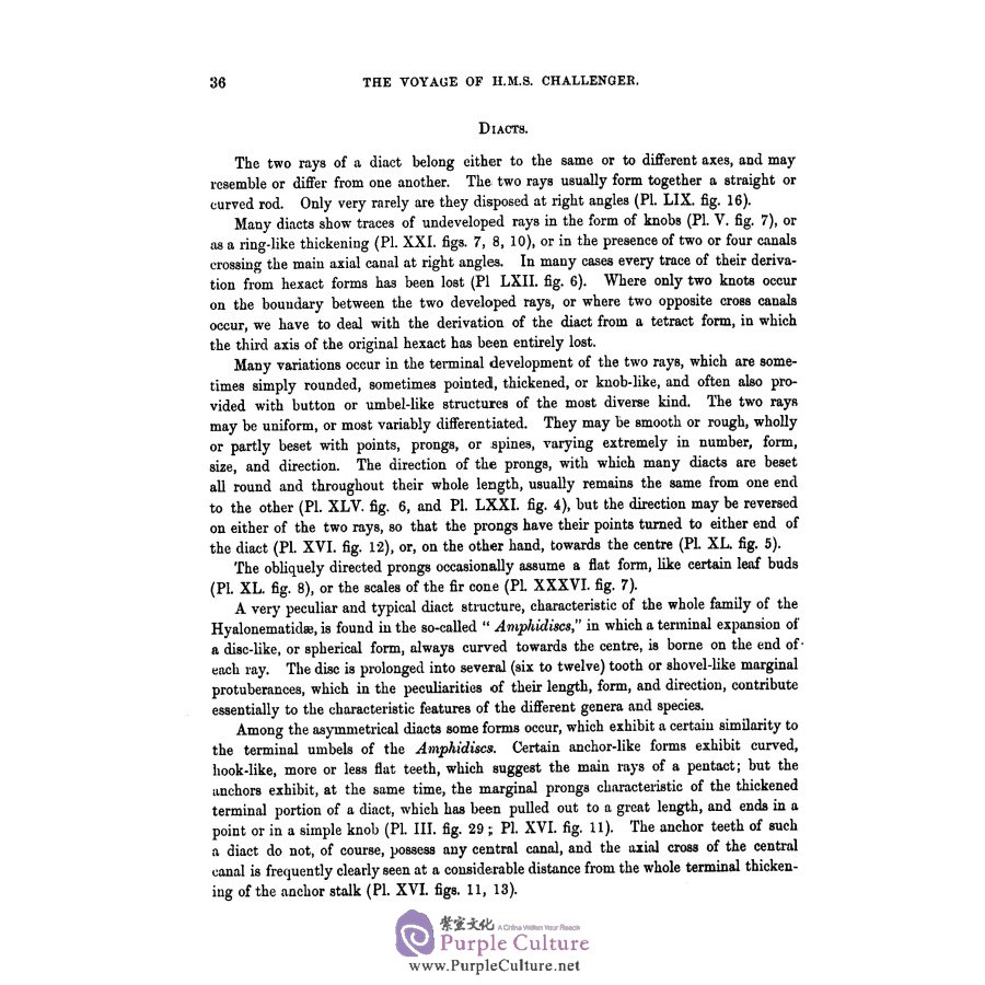 Sample pages of The report on the scientific results of the voyage of H.M.S challenger v01．24 (ISBN:9787567573369)