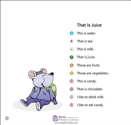 Sample pages of Rainbow Dragon: Graded Chinese Readers (Level 1: Food)(5 Volumes) (ISBN:9787513597203,7513597200)