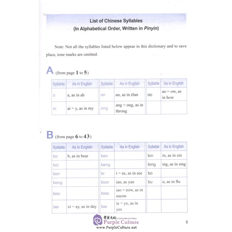 Sample pages of Chinese Essential Dictionary (Chinese-English) (ISBN:9787561949320)