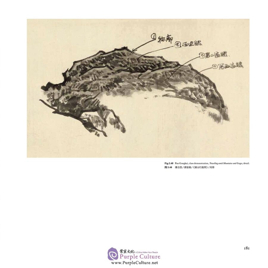 Sample pages of Brush and Ink in Chinese Painting (ISBN:9787513585590)