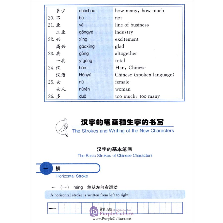 Sample pages of Leaning Chinese Characters From Ms.Zhang: Reading and Writing Chinese Characters (A) - Textbook (ISBN:9787561912942/7561912943)