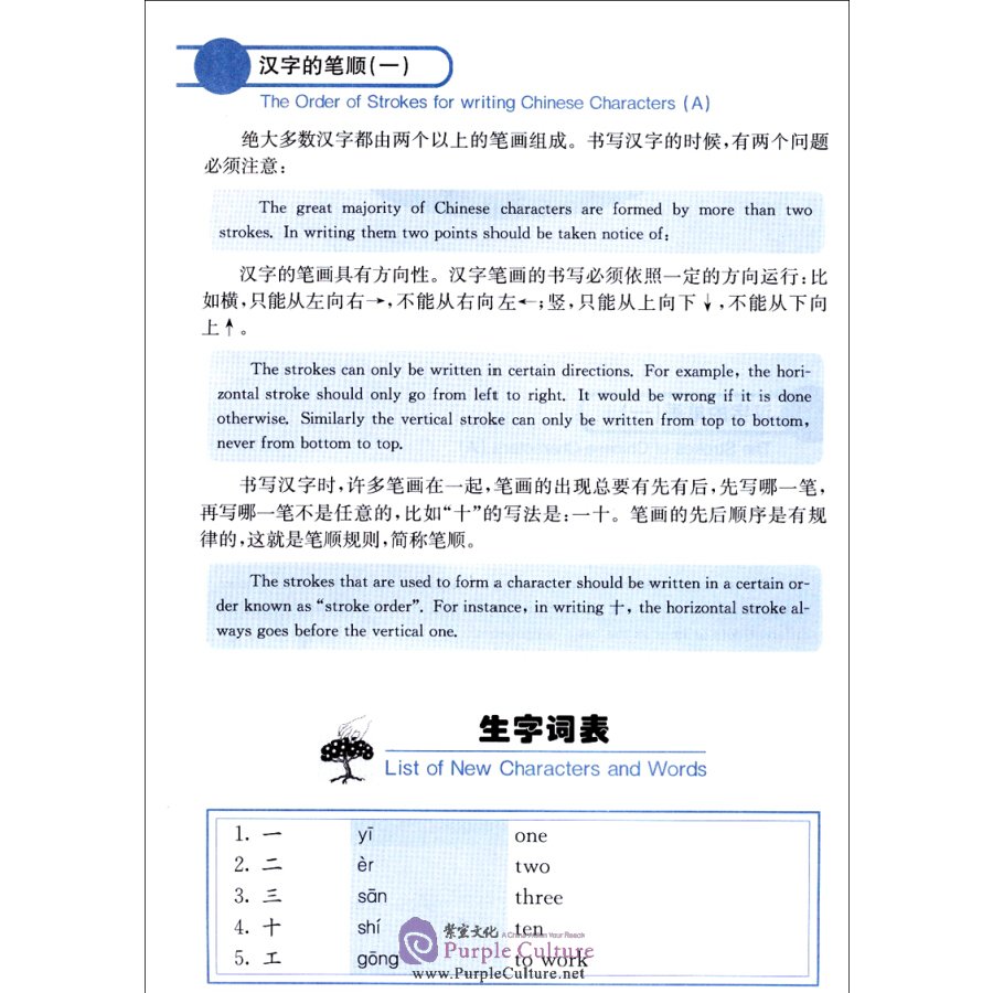 Sample pages of Leaning Chinese Characters From Ms.Zhang: Reading and Writing Chinese Characters (A) - Textbook (ISBN:9787561912942/7561912943)