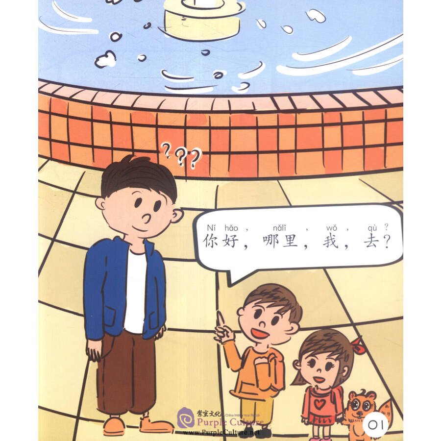 Sample pages of Sinolingua Reading Tree Level 2: Ask for Directions with Graphs and Symbols (ISBN:9787513811446)