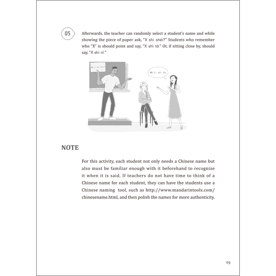Sample pages of 50 Activities for the International Chinese Classroom (ISBN:9787521306590)