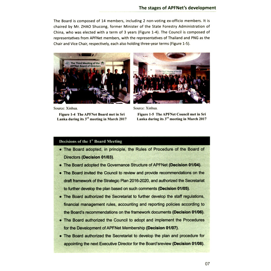 Sample pages of A Decade of Achievements - APFNet 10 Year Anniversary (ISBN:9787503894848)