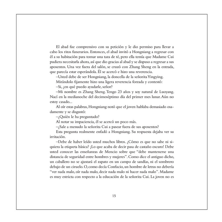 Sample pages of ROMANCE EN EL PABELLÓN OESTE (ISBN:9787508539645)