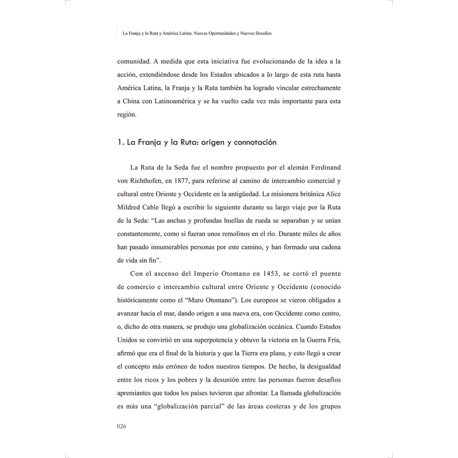 Sample pages of LA FRANJA Y LA RUTA Y AMERICA LATINA:NUEVAS OPORTUNIDADES Y NUEVOS DESAFIOS (ISBN:9787508539997)