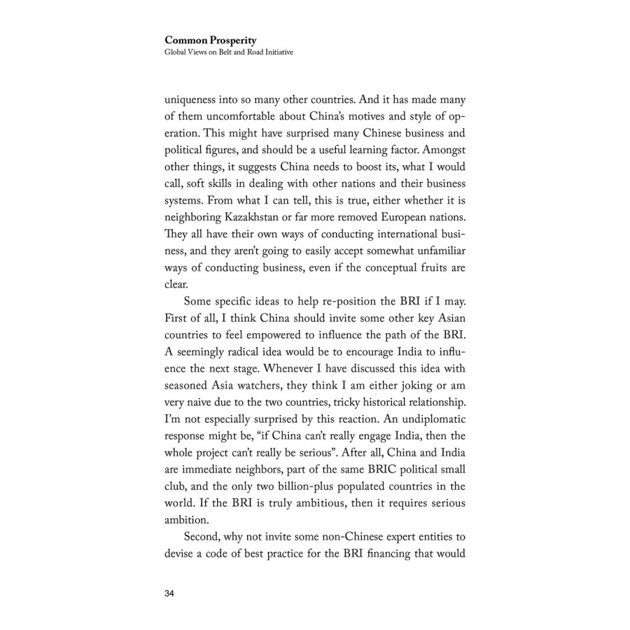 Sample pages of Common Prosperity: Global Views on Belt and Road Initiative (ISBN:9787508541297)
