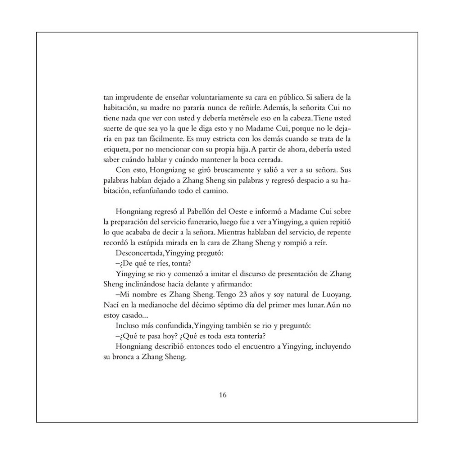 Sample pages of ROMANCE EN EL PABELLÓN OESTE (ISBN:9787508539645)