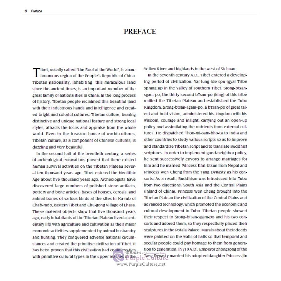 Sample pages of Historical Relics of Tibet, China: Precious Deposits (2 vols) (ISBN:9787505437593)