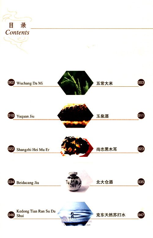 Table of contents: Produced in China: Soul of Forest and Snow (ISBN:9787502646547)