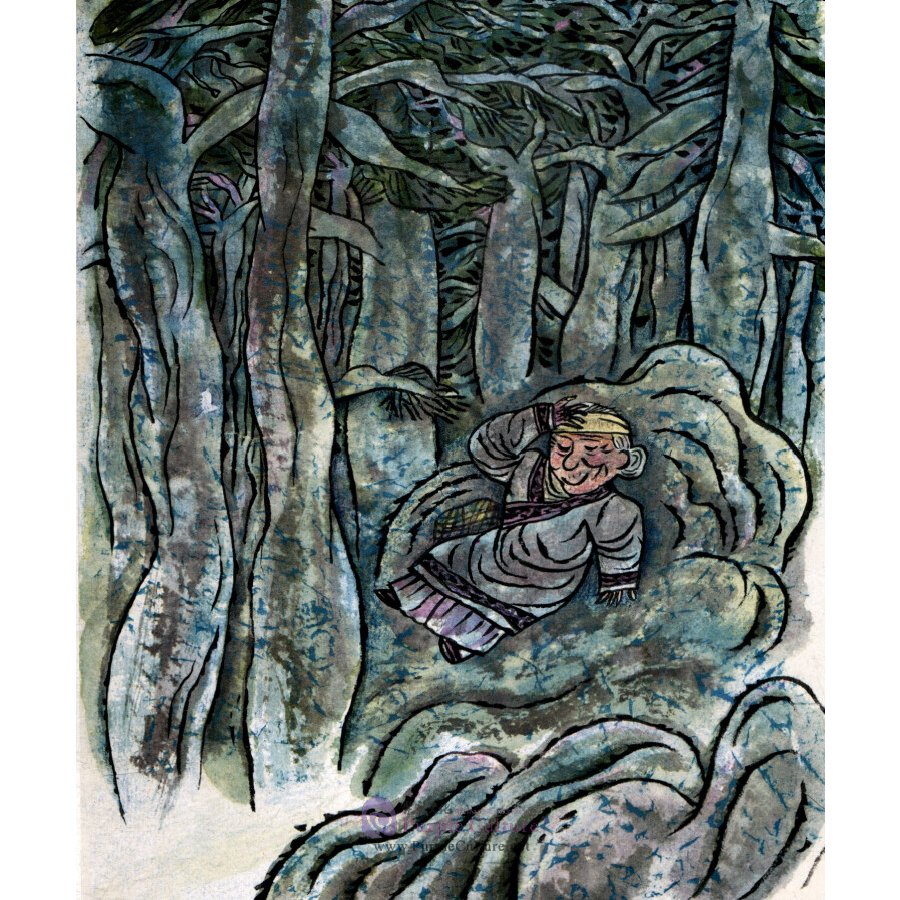 Sample pages of Picture Book China Story: One Shoe (ISBN:9787505635814)
