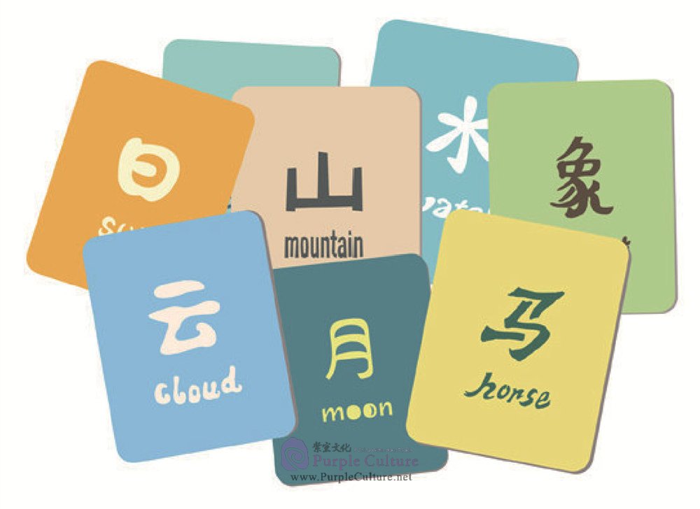 Sample pages of Little Elephant - Chinese Word Cards for Beginners 1