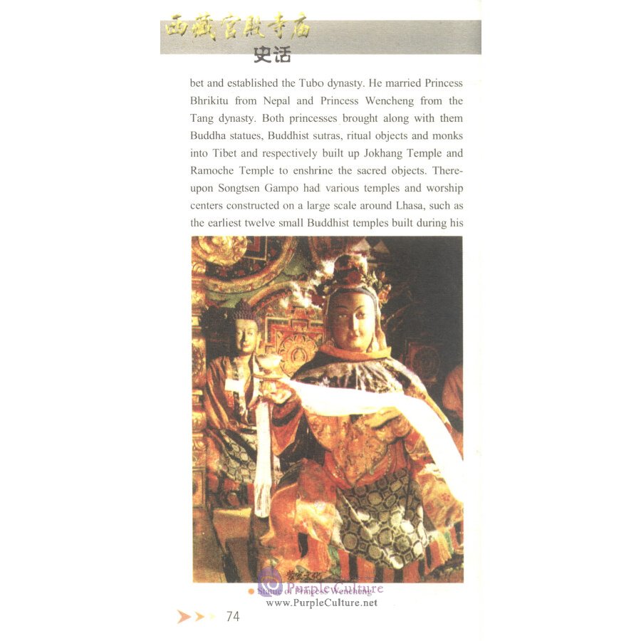 Sample pages of History of Tibetan Palaces and Temples (Chinese-English Bilingual Version) (ISBN:9787500079897)