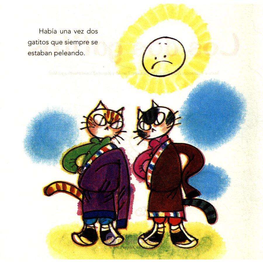 Sample pages of Fábulas Chinas para Niños: Los dos gatitos (ISBN:9787505443921)