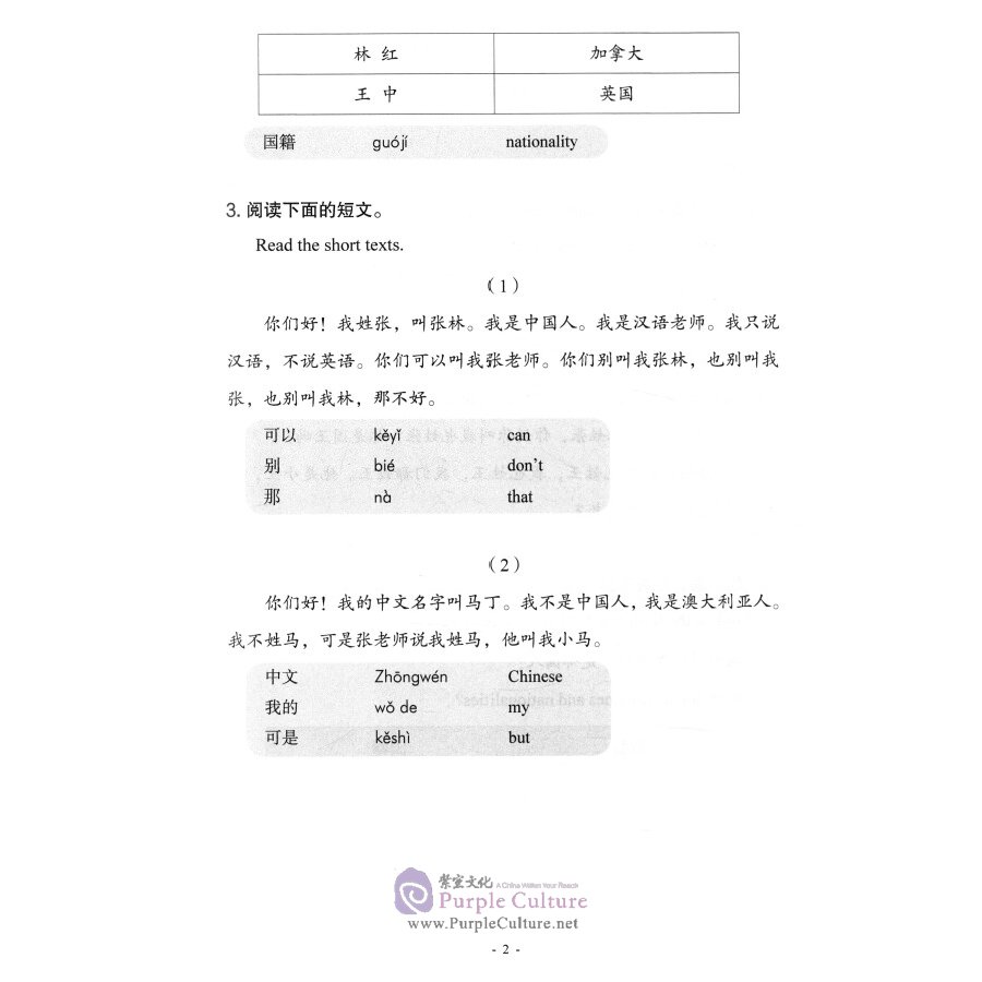 Sample pages of Contemporary Chinese (Revised edition) - Supplementary Reading Materials 1 (ISBN:9787513809313)