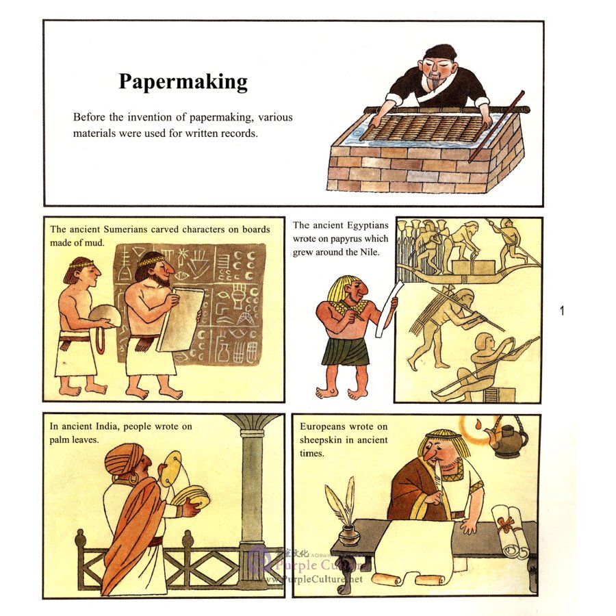 Sample pages of Cartoons for China's Ancient Science and Technology: Stories of Four Inventions (ISBN:9787505443839)