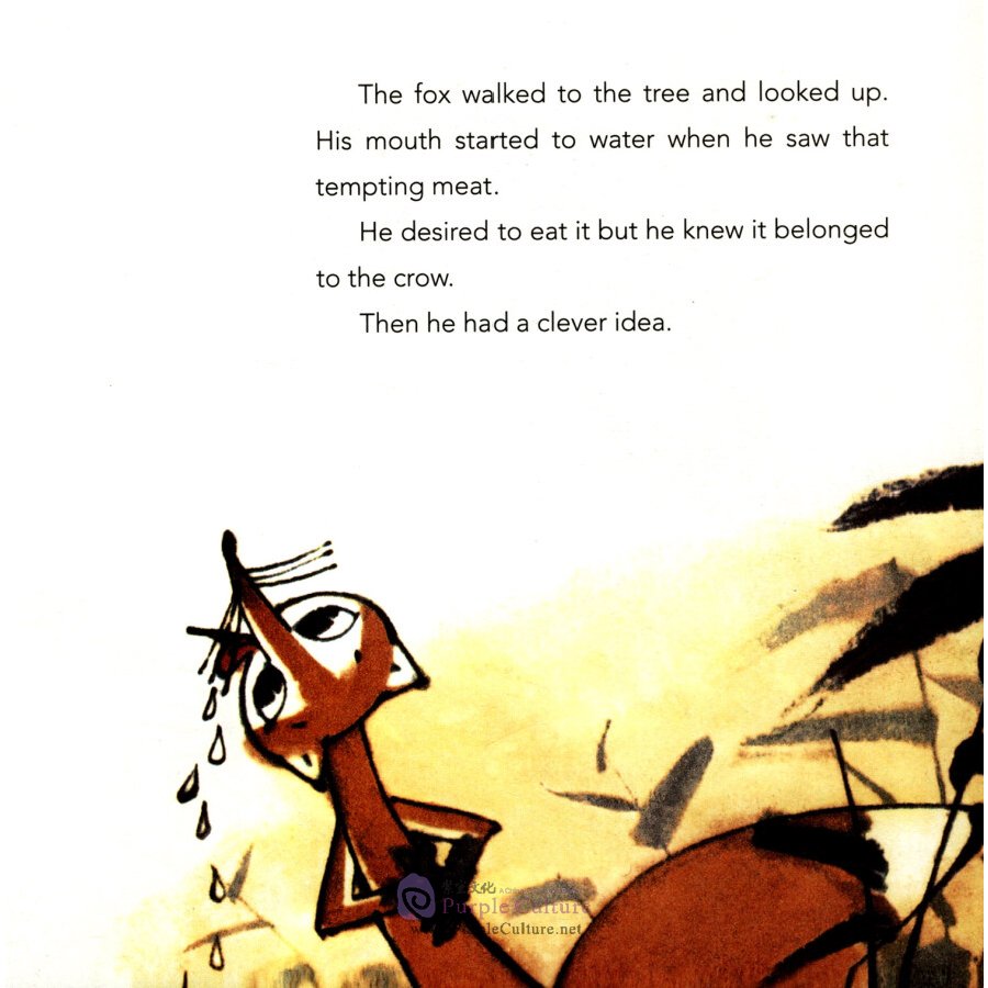 Sample pages of Grow with Fable: The Crow and the Fox (ISBN:9787505443976)
