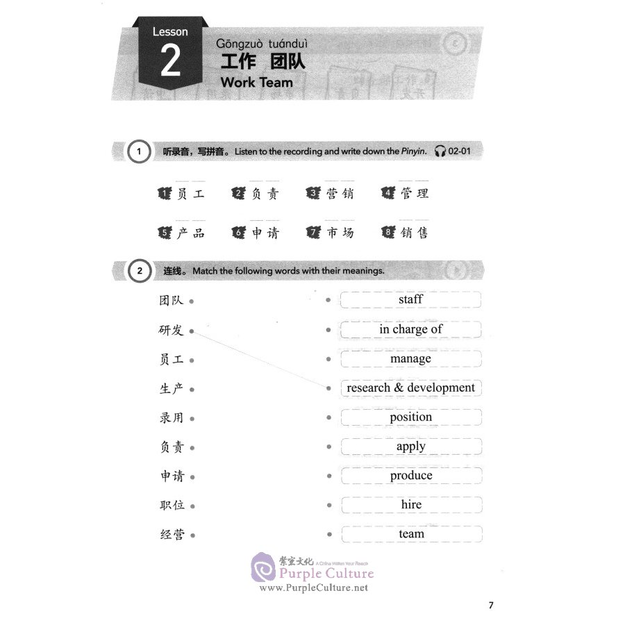 Sample pages of Experiencing Chinese Short-Term Course (Revised Edition): Business Communication in China Workbook (ISBN:9787040526776)