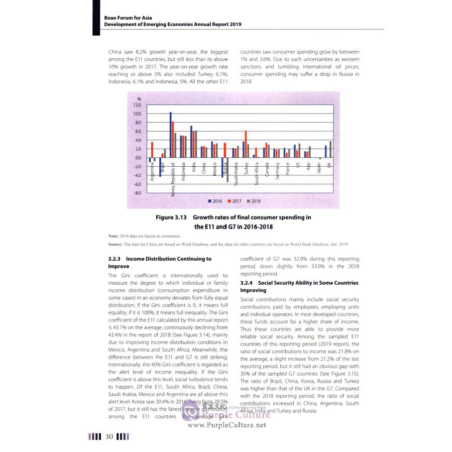 Sample pages of Boao Forum for Asia Development of Emerging Economics Annual Report 2019 (ISBN:9787566320223)