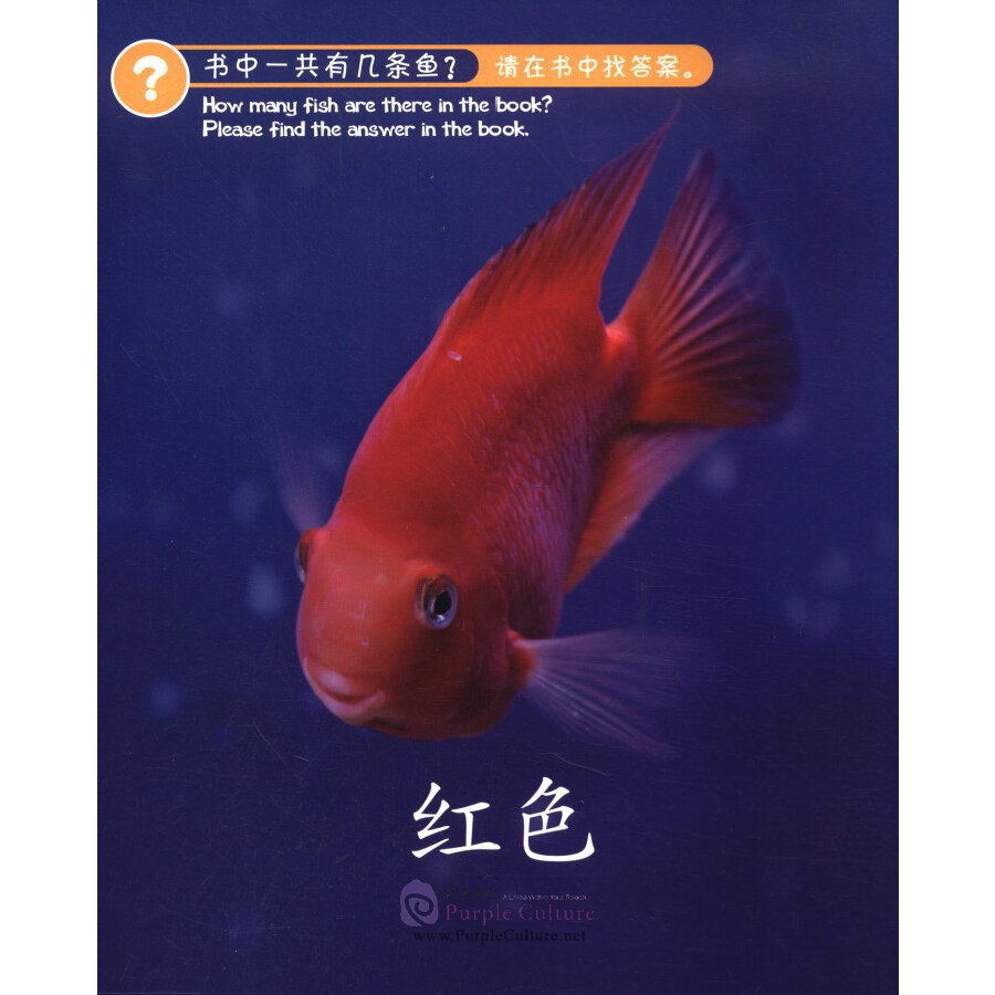 Sample pages of Cool Panda Chinese Teaching Resources for Young Learners: Level K Color: The Colors of the Fish (ISBN:9787040509779)