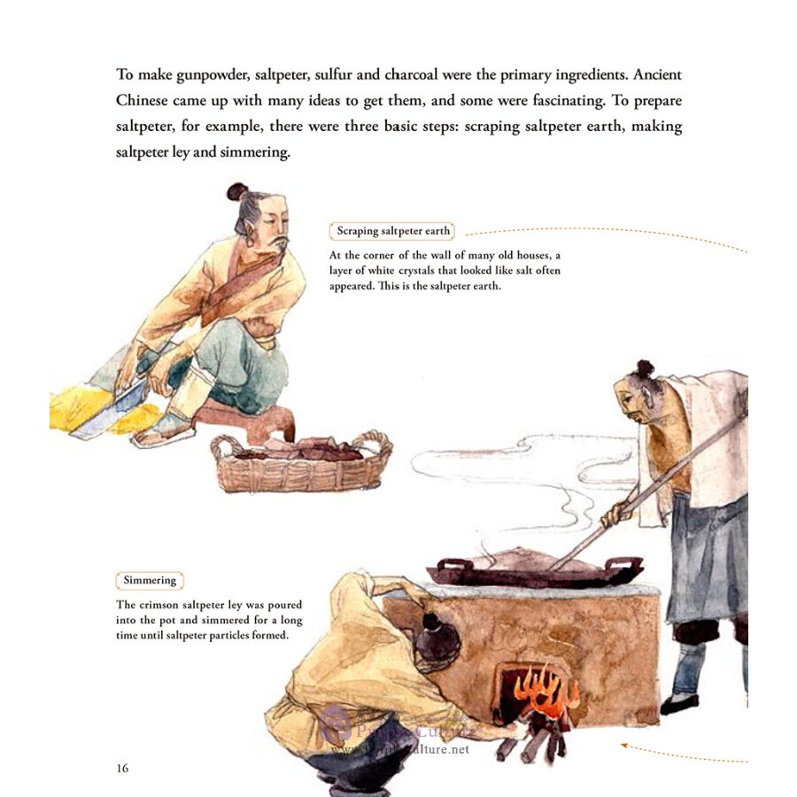 Sample pages of Illustrated History of Chinese Science & Technology: The Story of Gunpowder (ISBN:9787508541259)